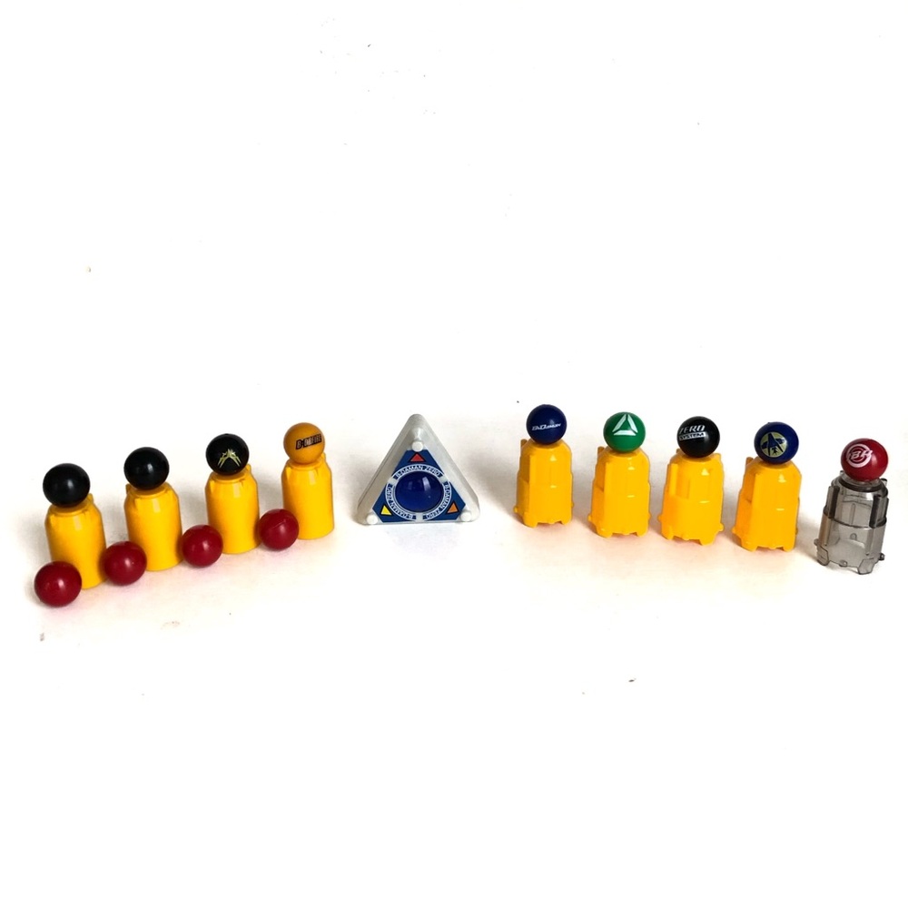 Battle B Daman Zero Part Triangle roller Card Shooter